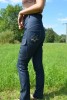 Unisex Jeans- Jodphurreithose ohne Besatz in blau, zum Einführungspreis